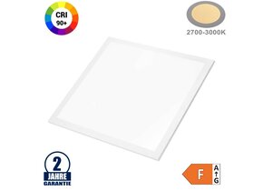 45W 62x62cm LED Panel HIGH CRI Warmweiß Einzelpackung