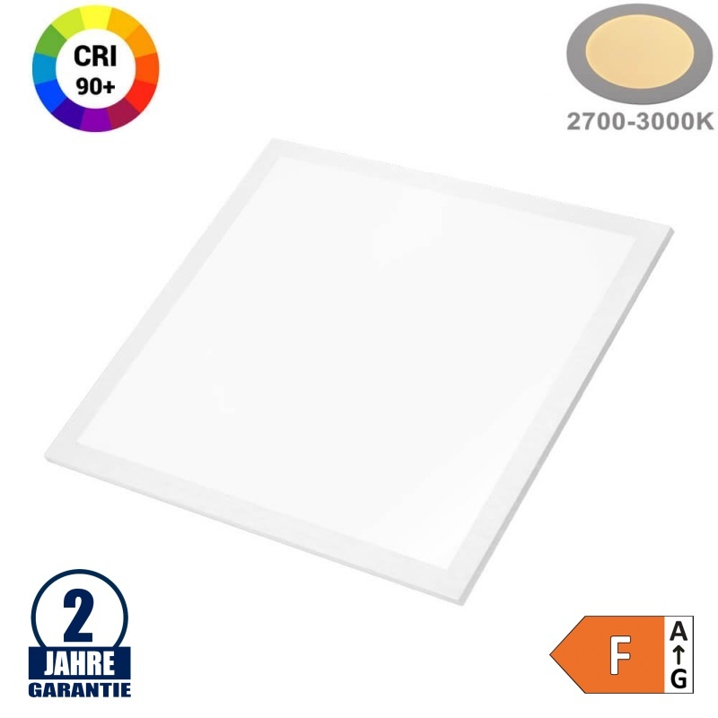 45W 62x62cm LED Panel HIGH CRI Warmweiß Einzelpackung
