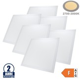 45W 62x62cm LED Panel UGR19 Warmweiß 6 Stk. Packung