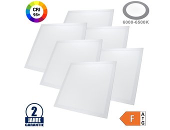 45W 62x62cm LED Panel HIGH CRI Kaltweiß 6 Stk.