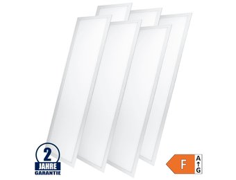 45W 120x30cm LED Panel Warmweiß 6 Stück Packung