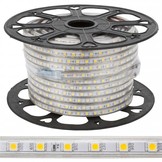 50m SET - 60SMD/m 840lm/m 230V Led Streifen Kaltweiß 5050 IP65