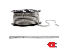 SET - 60SMD/m 360lm/m 230V Led Streifen Warmweiß 2835 IP65 (10m/25m/50m)