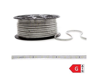 SET - 60SMD/m 360lm/m 230V Led Streifen Kaltweiß 2835 IP65 (10m/25m/50m)