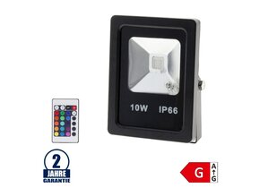 10W LED Fluter RGB Dimmbar und Ferngesteuert