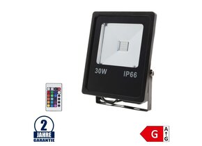 30W LED Fluter RGB Dimmbar und Ferngesteuert