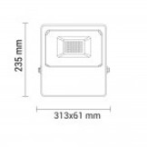 50W LED Fluter RGB Dimmbar und Ferngesteuert