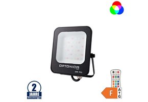 30W LED Fluter RGB inkl. Fernbedienung IP65