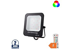 30W LED Fluter RGB inkl. Fernbedienung IP65