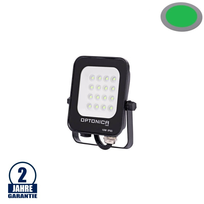 10W LED Fluter Grünes Licht IP65