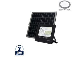 20W LED Solar-Fluter Kaltweiß 6.4V/11Ah mit Solar-Panel