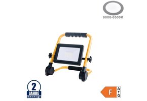 30W LED SMD Baustellenstrahler mit 3 Meter Kabel Kaltweiß