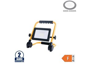 30W LED SMD Baustellenstrahler mit 3 Meter Kabel Kaltweiß