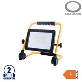 50W LED SMD Baustellenstrahler mit 3 Meter Kabel Kaltweiß