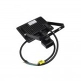 20W LED SMD Fluter mit Bewegungsmelder und 70cm Kabel Schwarz Kaltweiß