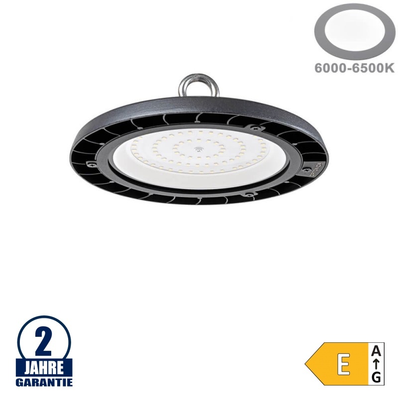 50W LED UFO Highbay Hallenleuchte breitstrahlend 6000K