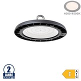 50W LED UFO Highbay Hallenleuchte breitstrahlend 4500K