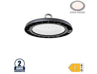 50W LED UFO Highbay Hallenleuchte breitstrahlend 4500K