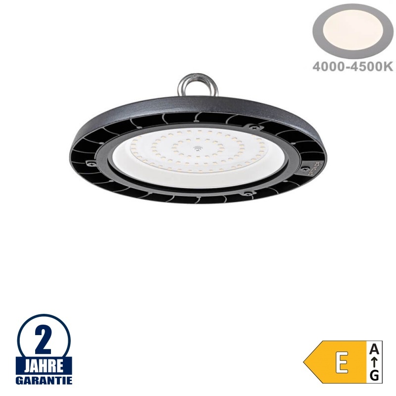 50W LED UFO Highbay Hallenleuchte breitstrahlend 4500K