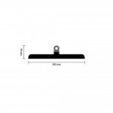 50W LED UFO Highbay Hallenleuchte breitstrahlend 4500K