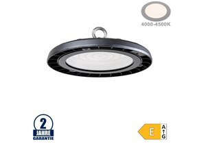 100W LED UFO Highbay Hallenleuchte breitstrahlend 4500K