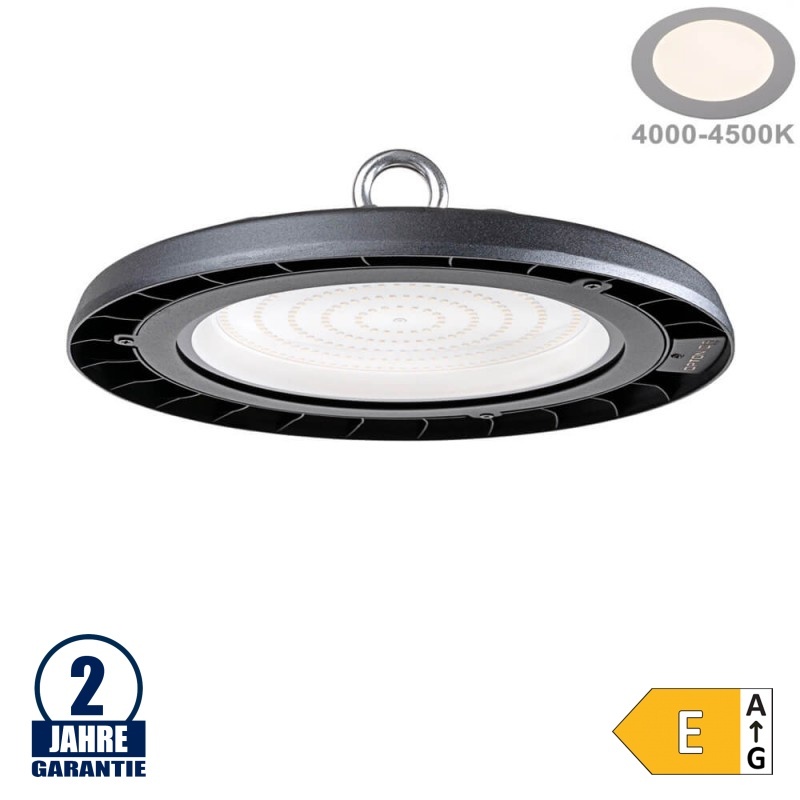 150W LED UFO Highbay Hallenleuchte breitstrahlend 4500K
