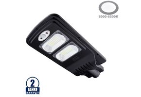 8W LED Solar Straßenleuchte 6000K IP65