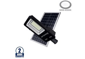 40W LED Solar Straßenleuchte 6000K IP65