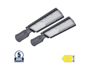 30W LED Straßenleuchte 130LM/W Kaltweiß 2 Stk.