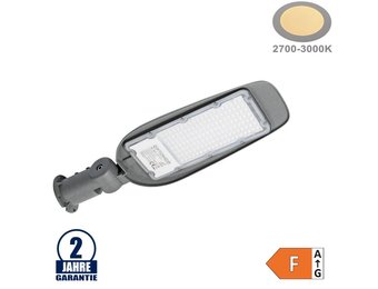100W LED Straßenleuchte Warmweiß IP65