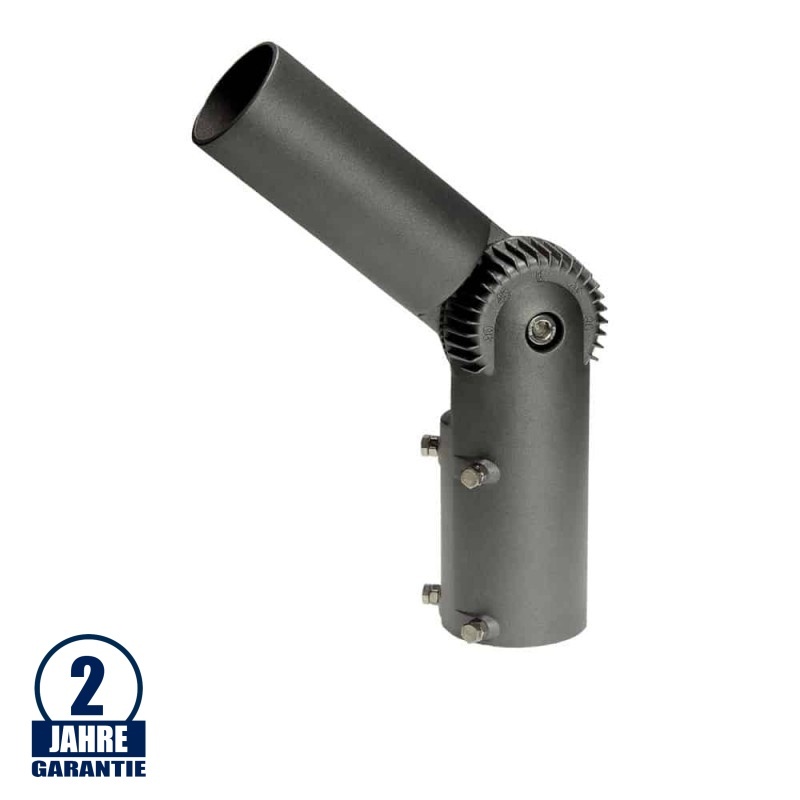 LED Straßenlampen Adapter Winkel verstellbar