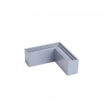 8W L-Verbinder für Linearleuchte Slim Professional Silber Neutralweiß 5381