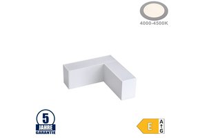 8W L-Verbinder für Linearleuchte Slim Professional Weiß Neutralweiß 5382