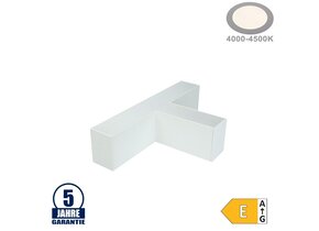 12W T-Verbinder für Linearleuchte Slim Professional Weiß Neutralweiß 5382