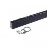 50W LED Linearleuchte mit Abhängung UGR19 Schwarz Neutralweiß