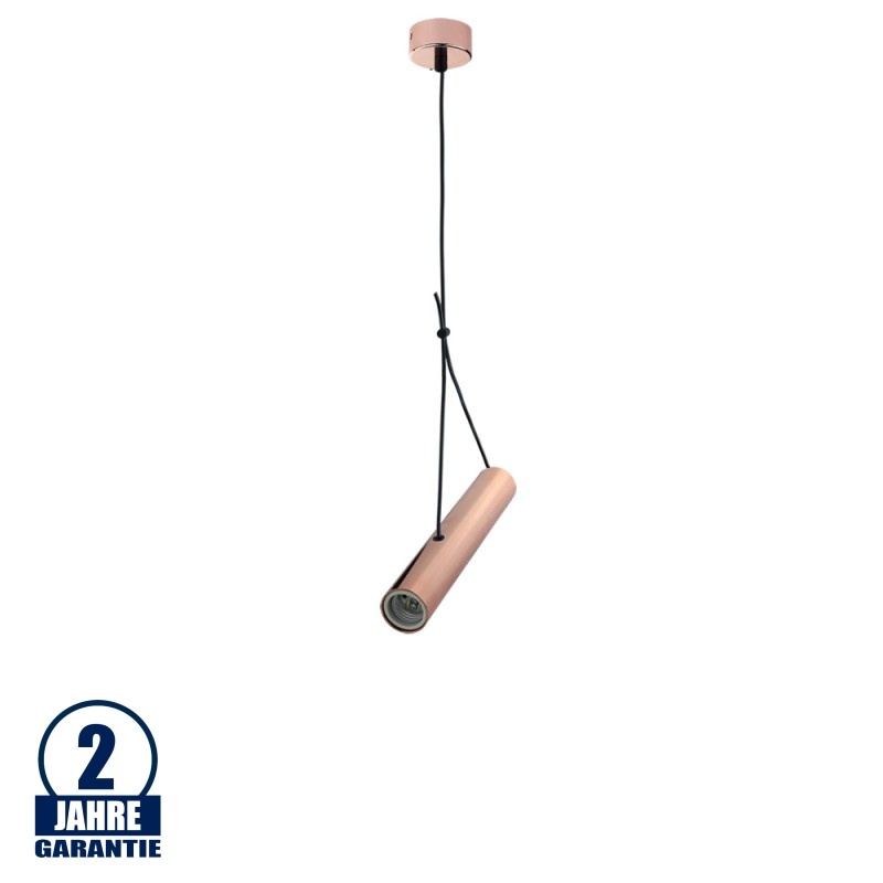 Pendelleuchte für E27 25cm Roségold