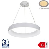 80W LED Pendelleuchte 3000K Weiß Sandy EPISTAR 2835