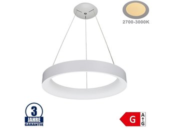 80W LED Pendelleuchte 3000K Weiß Sandy EPISTAR 2835