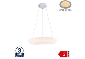 38W LED Pendelleuchte Rund 3000K Weiß