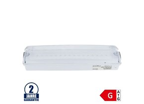 4W LED Notleuchte 3.6V 1500mAh Ni-Cd Akku
