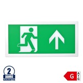 3W LED Notausgangsleuchte Wandmontage 3.6V 1200mAh Ni-Cd