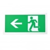 3W LED Notausgangsleuchte Wandmontage 3.6V 1200mAh Ni-Cd