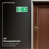 3W LED Notausgangsleuchte Wandmontage 3.6V 1200mAh Ni-Cd