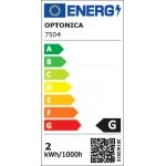 2W LED Treppenleuchte Rund Schwarz Neutralweiß