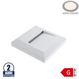 2W LED Treppenleuchte Quadratisch Weiß Neutralweiß