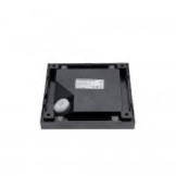 2W LED Treppenleuchte Quadratisch Schwarz Warmweiß