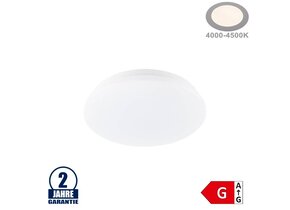 12W LED Deckenleuchte Kristall Neutralweiß
