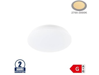 12W LED Deckenleuchte Kristall Warmweiß