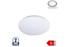 18W LED Deckenleuchte Kristall Neutralweiß