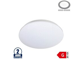 24W LED Deckenleuchte Kristall Kaltweiß